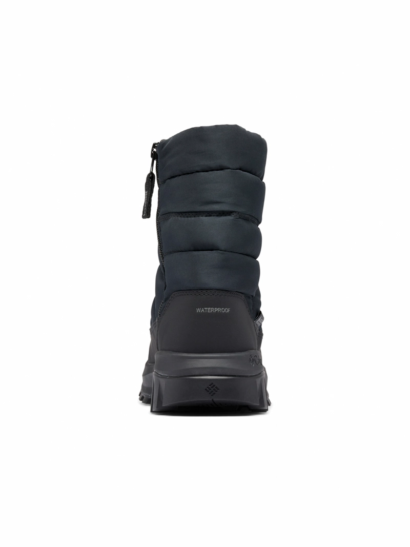 BOTA SNOWTROT MID NEGRO MUJER COLUMBIA - 5