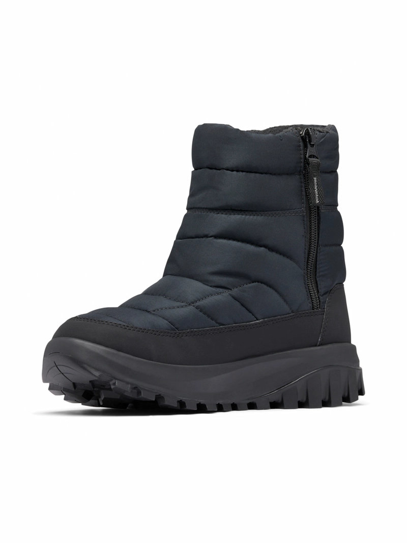 BOTA SNOWTROT MID NEGRO MUJER COLUMBIA - 7