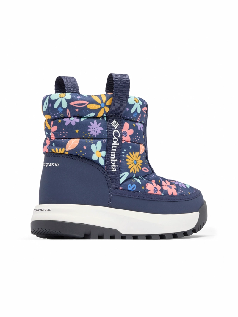 BOTA NIÑOS SNOWTROT MID AZUL COLUMBIA - 4