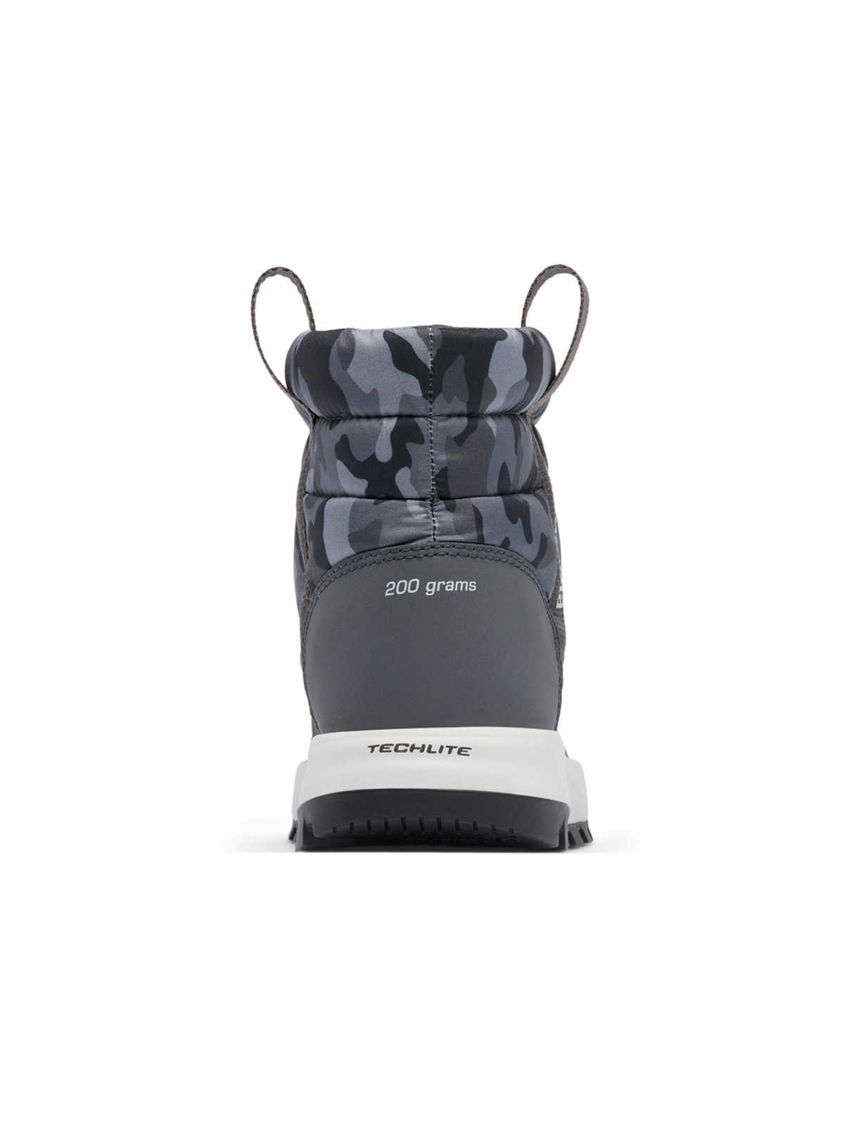 BOTA NIÑOS SNOWTROT MID GRIS COLUMBIA - 5
