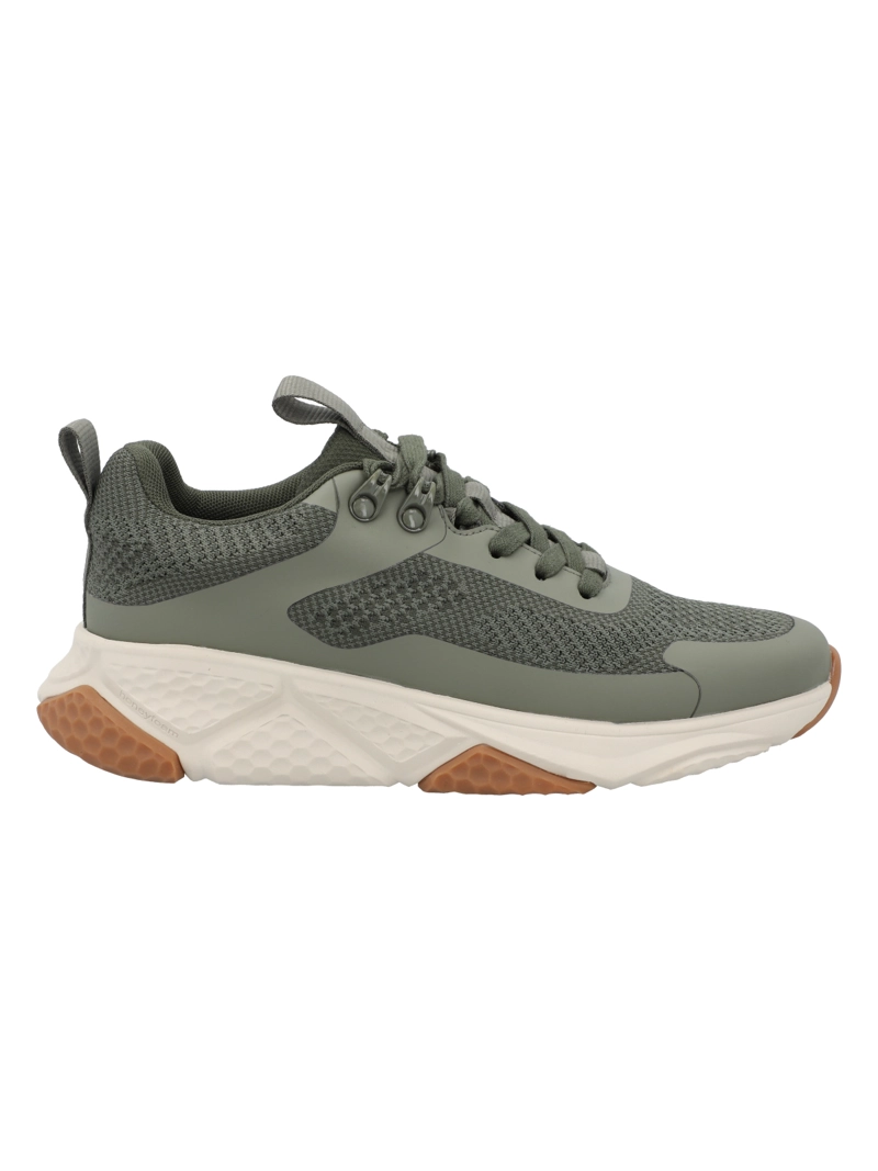 ZAPATILLA CUERO MUJER BENZA VERDE ROCKFORD - 1