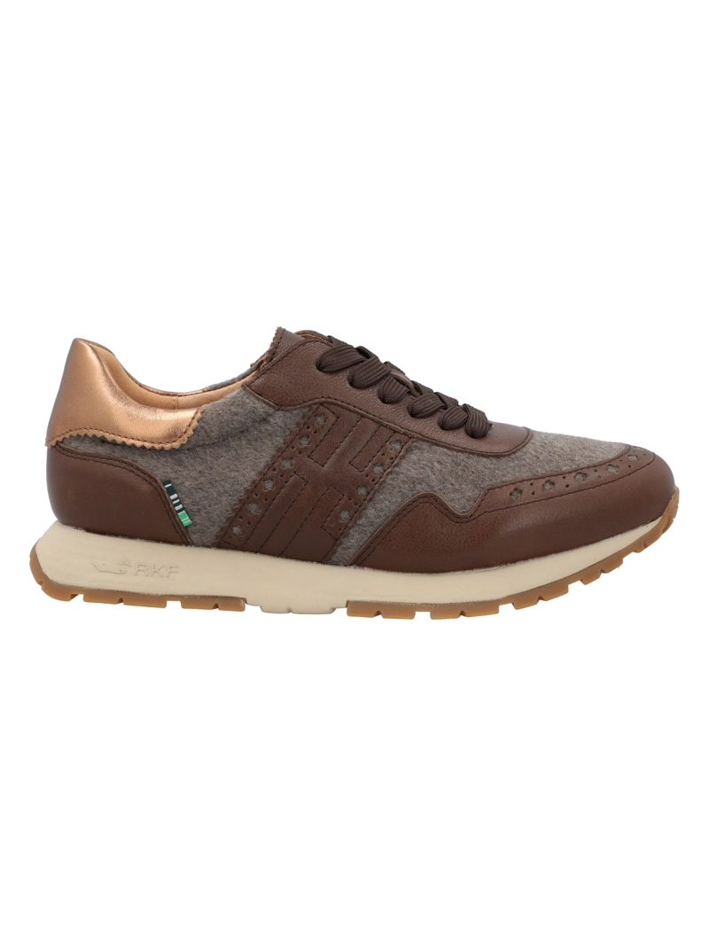 ZAPATILLA CUERO MUJER BONETE CAFE  ROCKFORD - 1