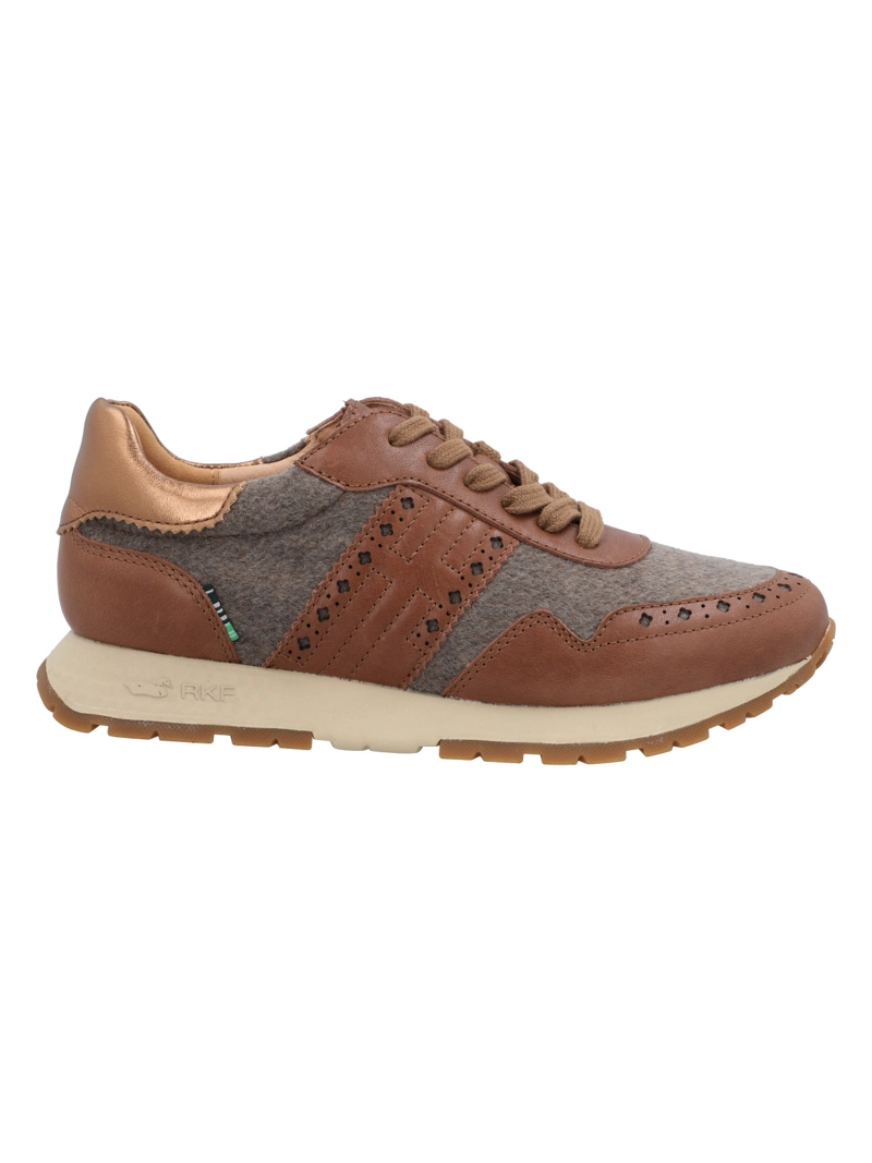 ZAPATILLA CUERO MUJER BONETE CAFE  ROCKFORD - 1