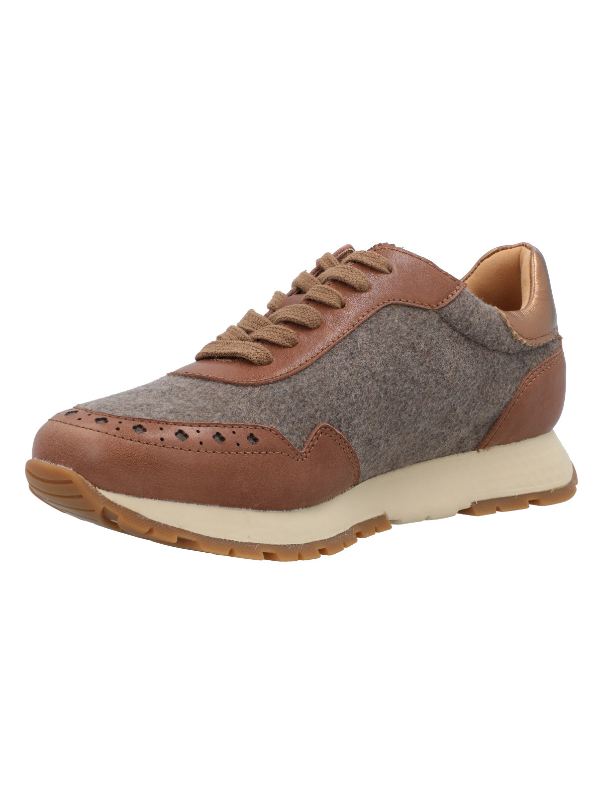 ZAPATILLA CUERO MUJER BONETE CAFE  ROCKFORD - 5