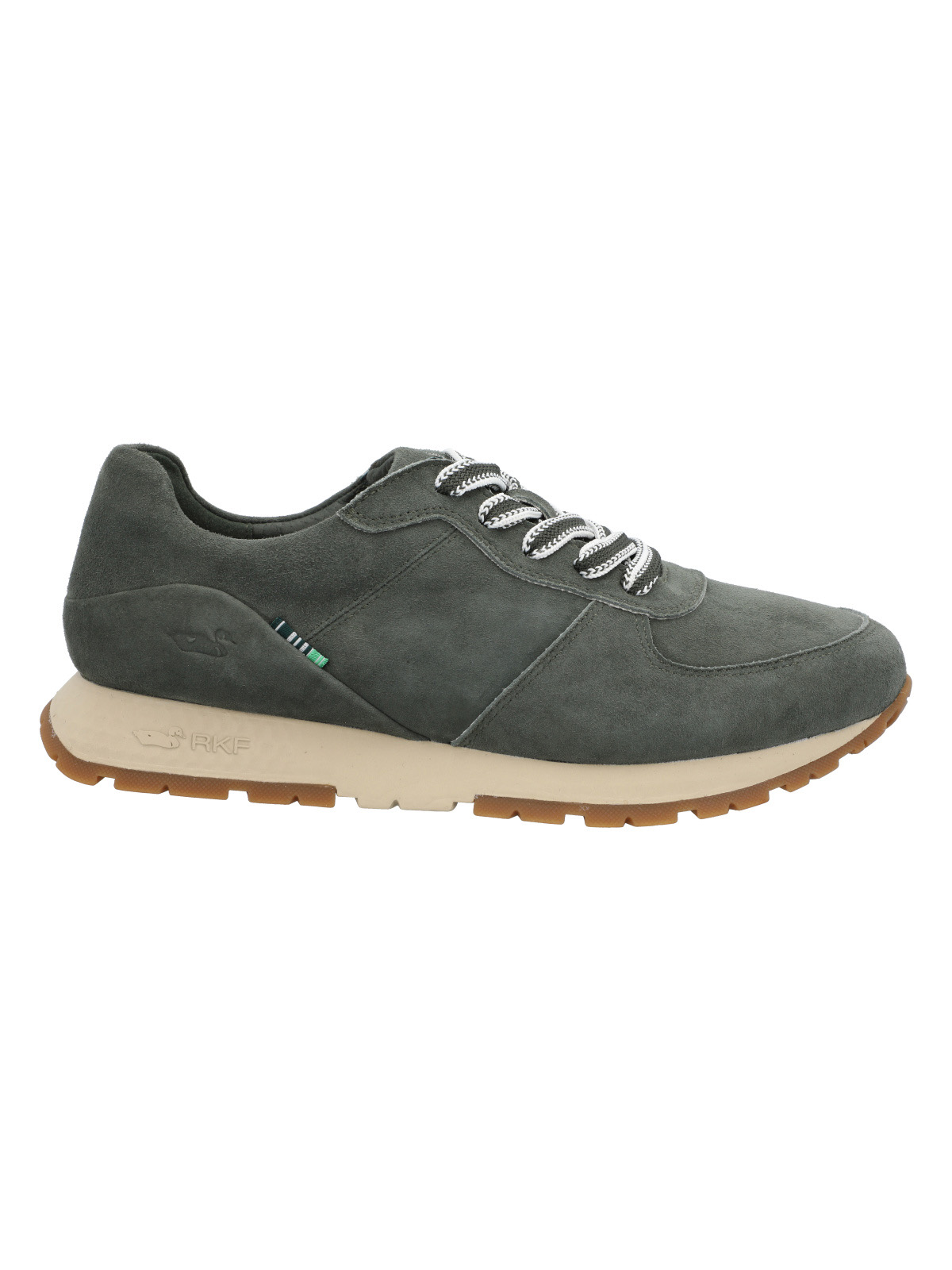 ZAPATILLA CUERO MUJER THAO VERDE ROCKFORD - 1