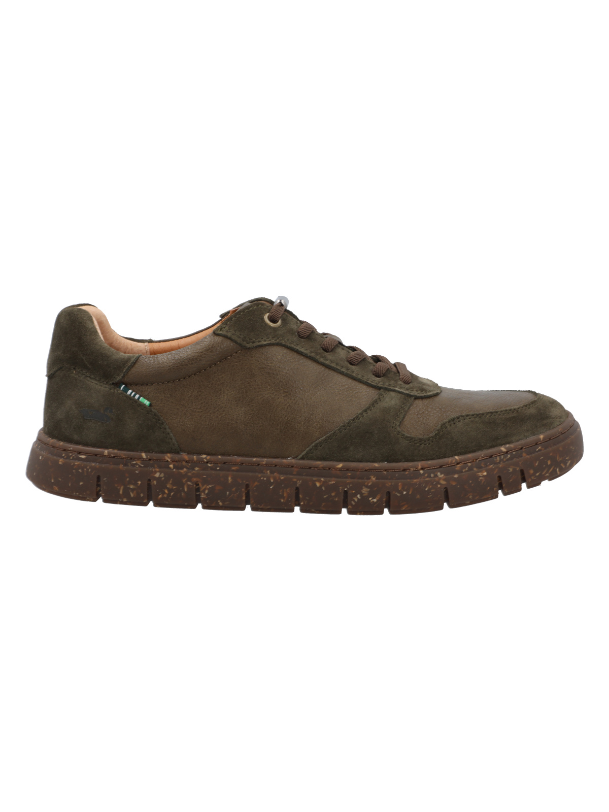 ZAPATILLA CUERO HOMBRE NEWPORT VERDE ROCKFORD - 1