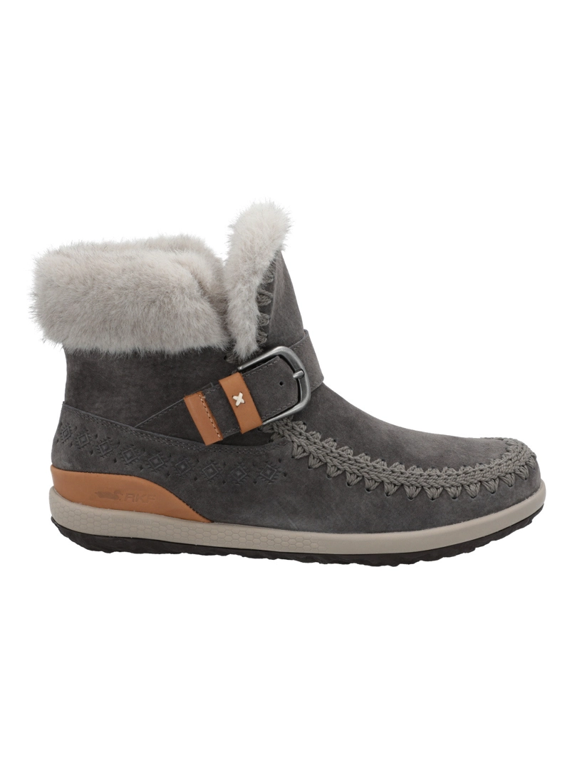BOTIN CUERO MUJER PEPA GRIS ROCKFORD - 1