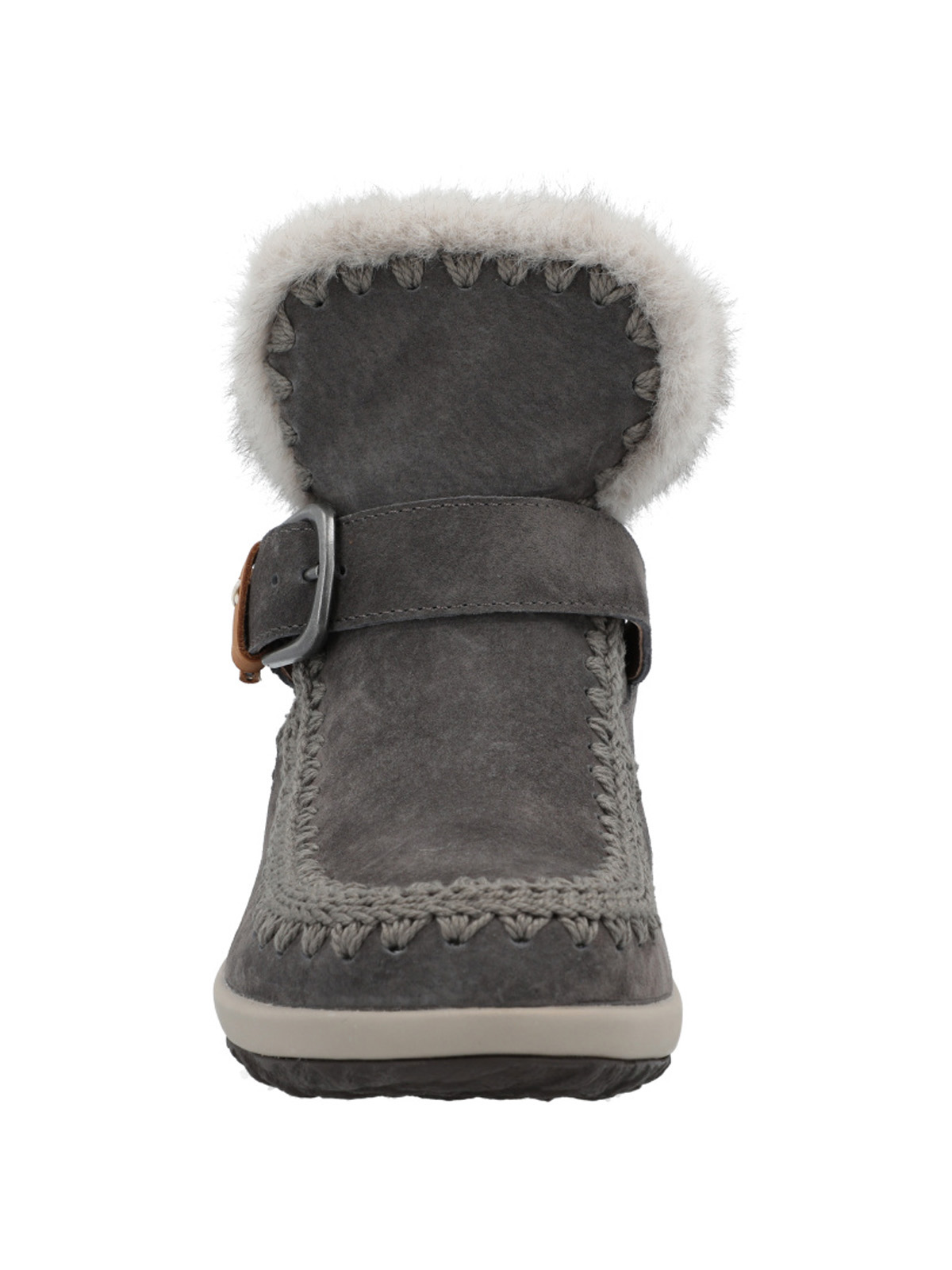 BOTIN CUERO MUJER PEPA GRIS ROCKFORD - 4