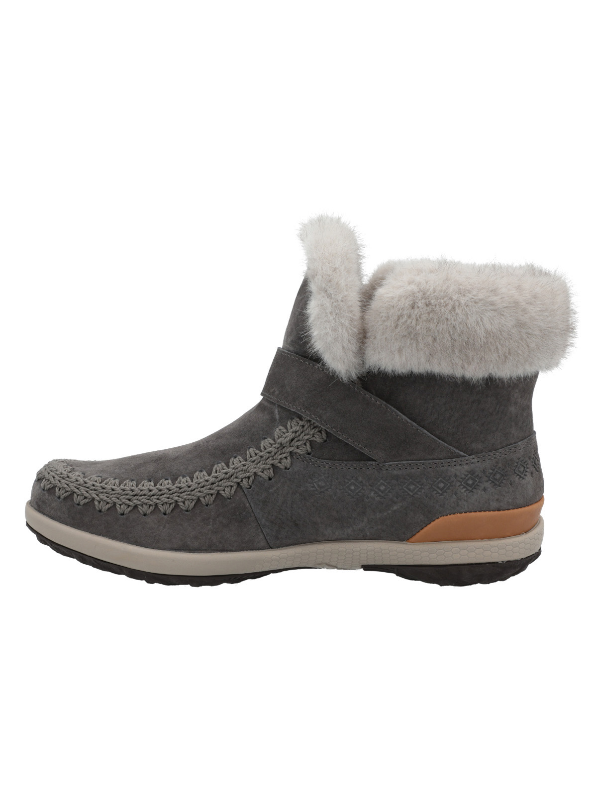 BOTIN CUERO MUJER PEPA GRIS ROCKFORD - 6