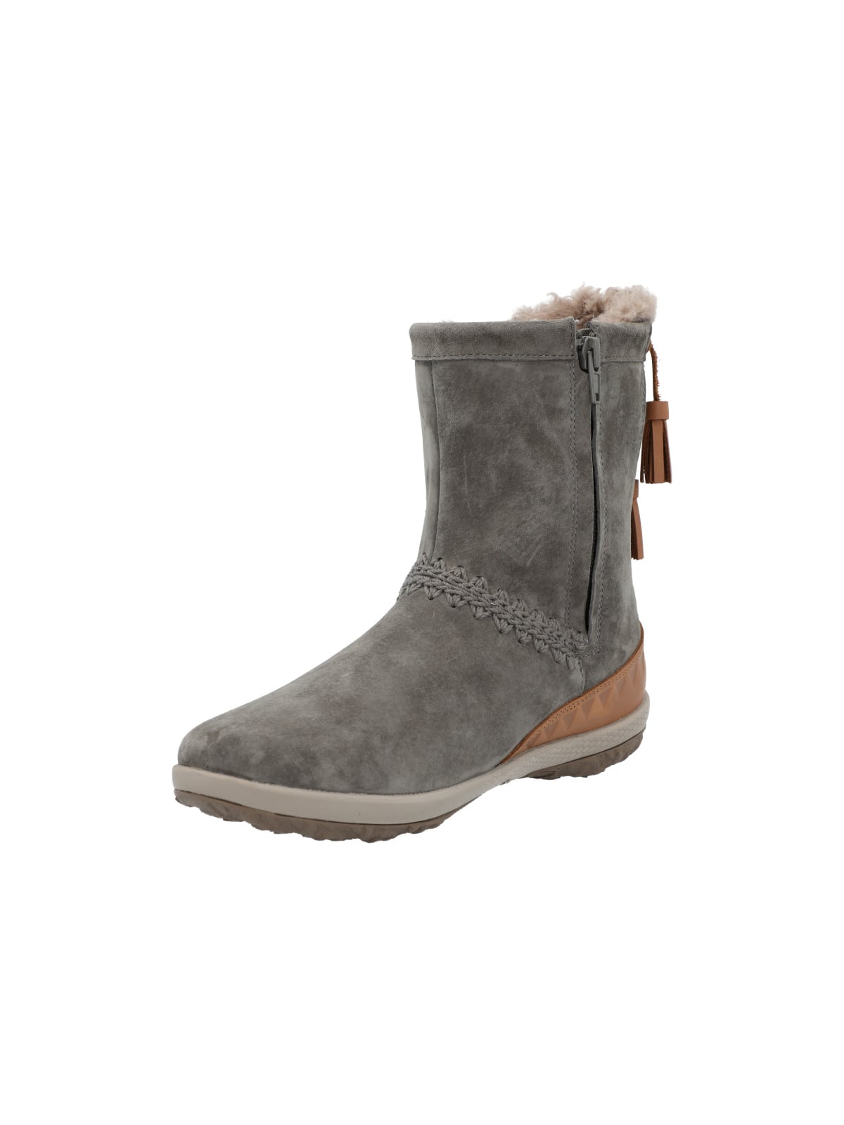 BOTIN CUERO MUJER ANDALEA GRIS ROCKFORD - 5