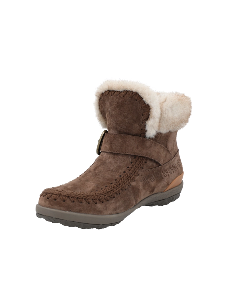 BOTIN CUERO PEPA CAFE  MUJER ROCKFORD - 5