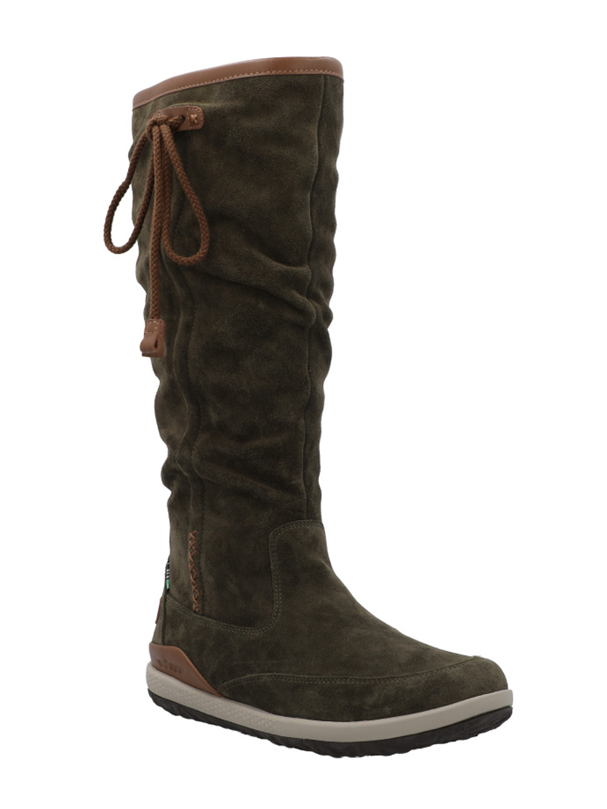 BOTA CUERO MUJER NEW AMBORO VERDE ROCKFORD - 2
