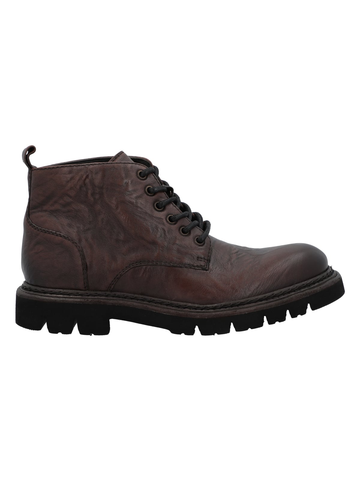 BOTIN CUERO HOMBRE BILOBA CAFE  ROCKFORD - 1