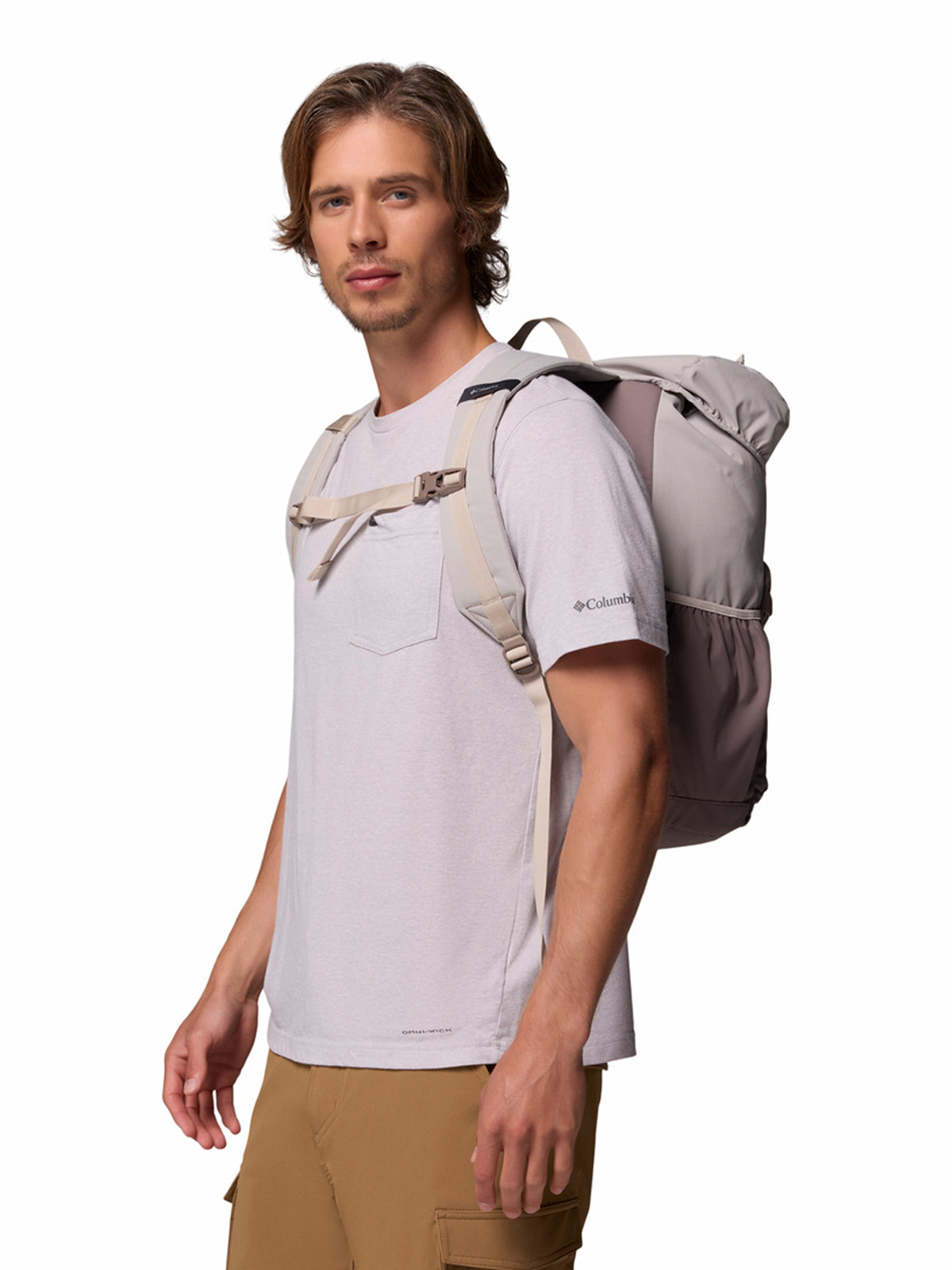 MOCHILA UNISEX TRAIL TRAVELER 28L GRIS COLUMBIA - 8