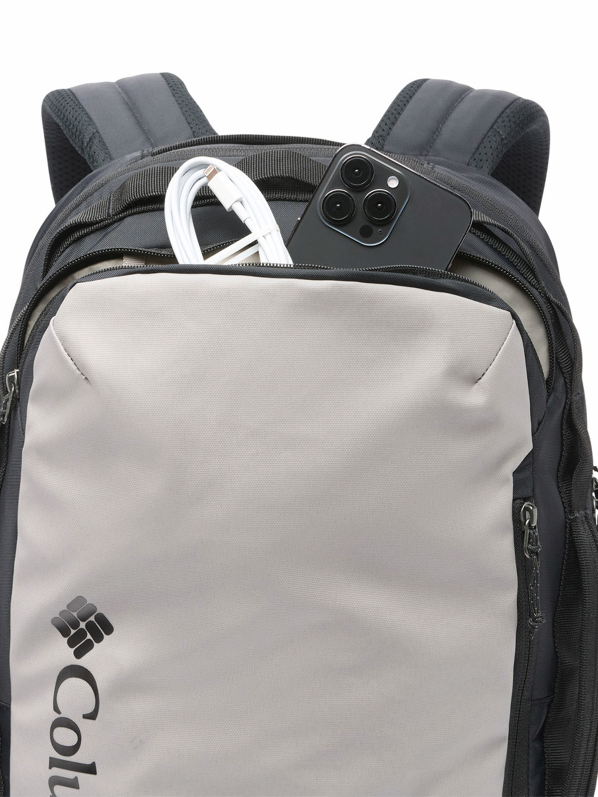 MOCHILA UNISEX LANDROAMER EVERYDAY 28L GRIS COLUMBIA - 4