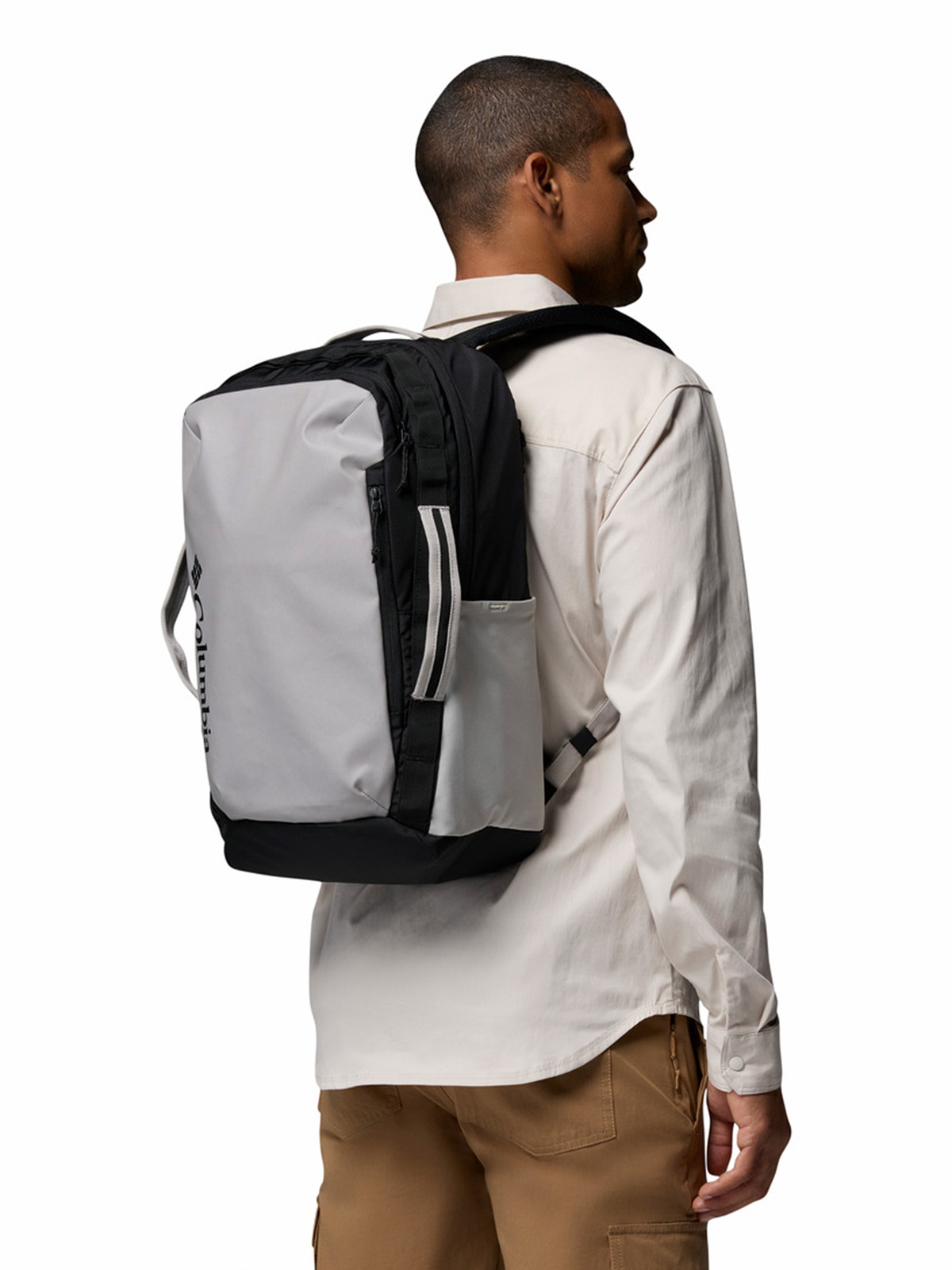 MOCHILA UNISEX LANDROAMER EVERYDAY 28L GRIS COLUMBIA - 8