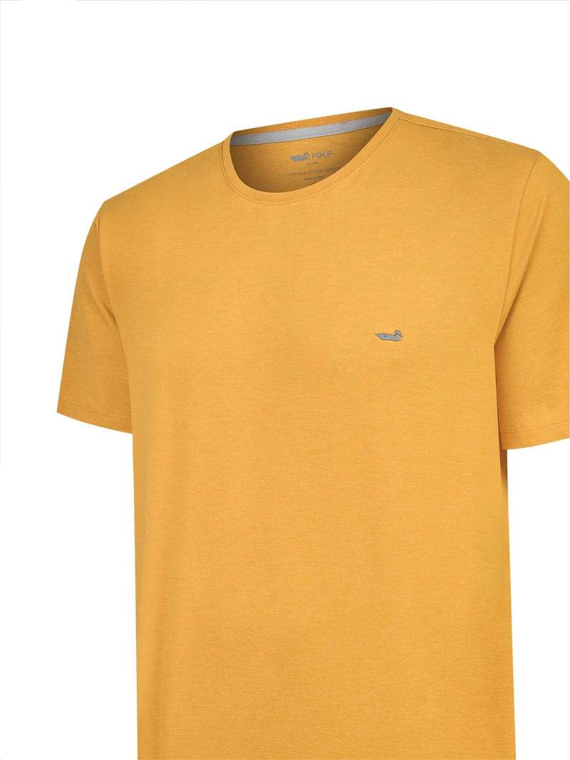 POLERA ALGODON RECICLADO HOMBRE ONETREE AZUL ROCKFORD - 4