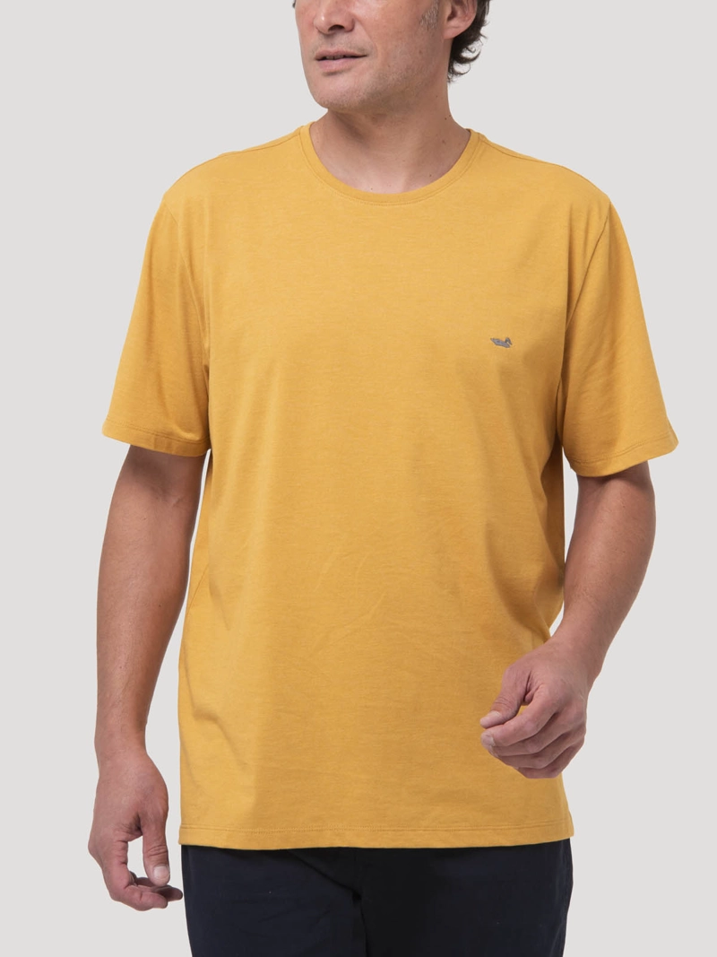POLERA ALGODON RECICLADO HOMBRE ONETREE AZUL ROCKFORD - 5