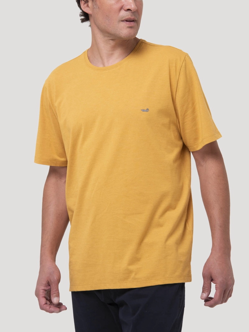 POLERA ALGODON RECICLADO HOMBRE ONETREE AZUL ROCKFORD - 6
