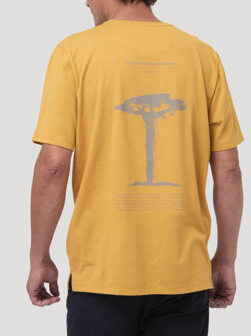 POLERA ALGODON RECICLADO HOMBRE ONETREE AZUL ROCKFORD - 7