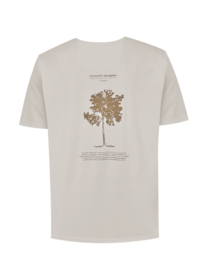 POLERA ALGODON RECICLADO HOMBRE ONETREE AZUL ROCKFORD - 2