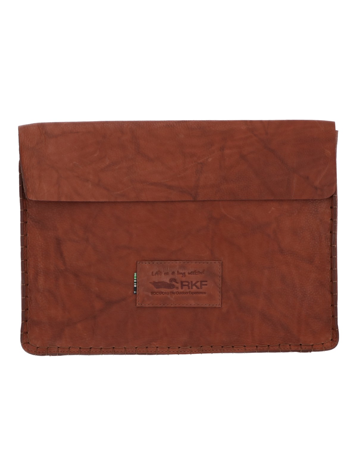 MALETIN CUERO UNISEX AQ LAUDA SLEEVE CAFE  ROCKFORD - 1