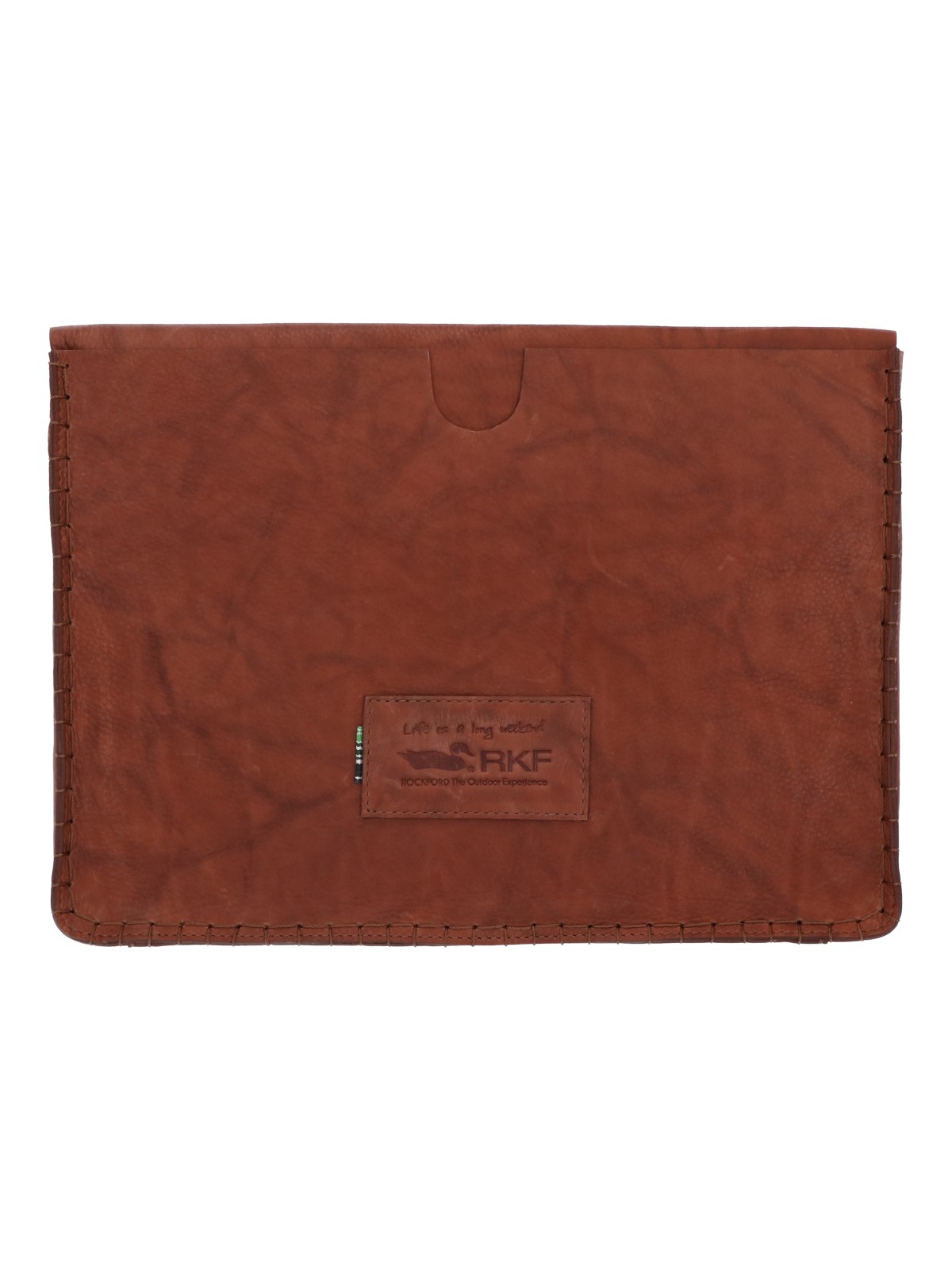 MALETIN CUERO UNISEX AQ LAUDA SLEEVE CAFE  ROCKFORD - 2