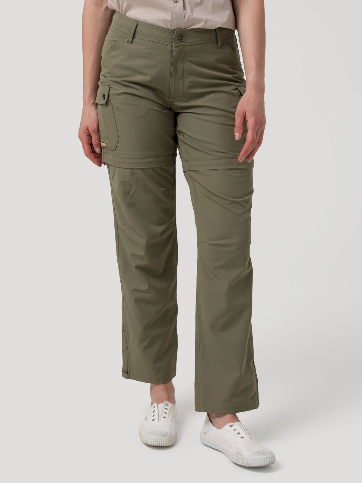 PANTALON POLIE STER REC MUJER DESMONTABLE VERDE ROCKFORD - 5