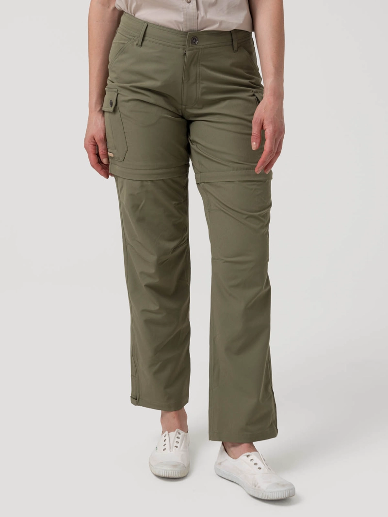 PANTALON POLIE STER REC MUJER DESMONTABLE VERDE ROCKFORD - 5