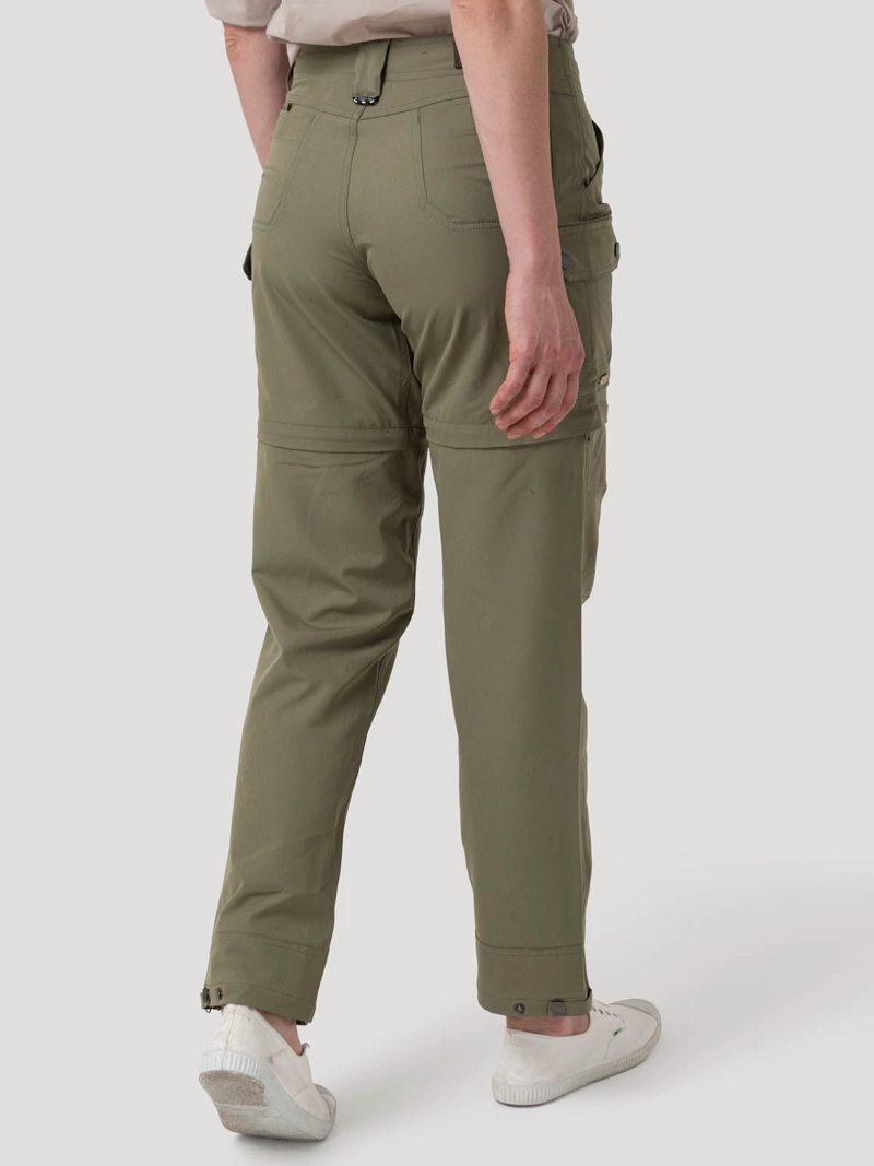 PANTALON POLIE STER REC MUJER DESMONTABLE VERDE ROCKFORD - 6
