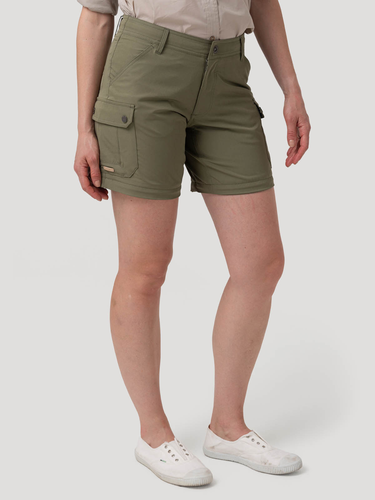 PANTALON POLIE STER REC MUJER DESMONTABLE VERDE ROCKFORD - 7
