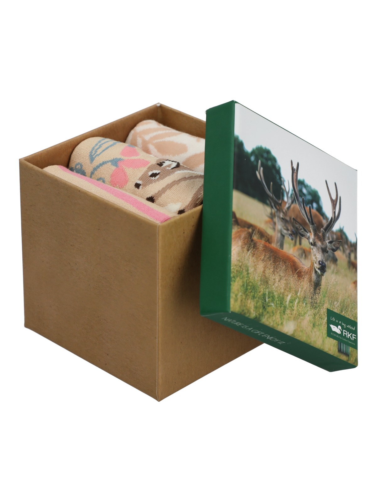 CALCETIN BAMBU MUJER PACK GIFT BAM MULTICOLOR ROCKFORD - 2
