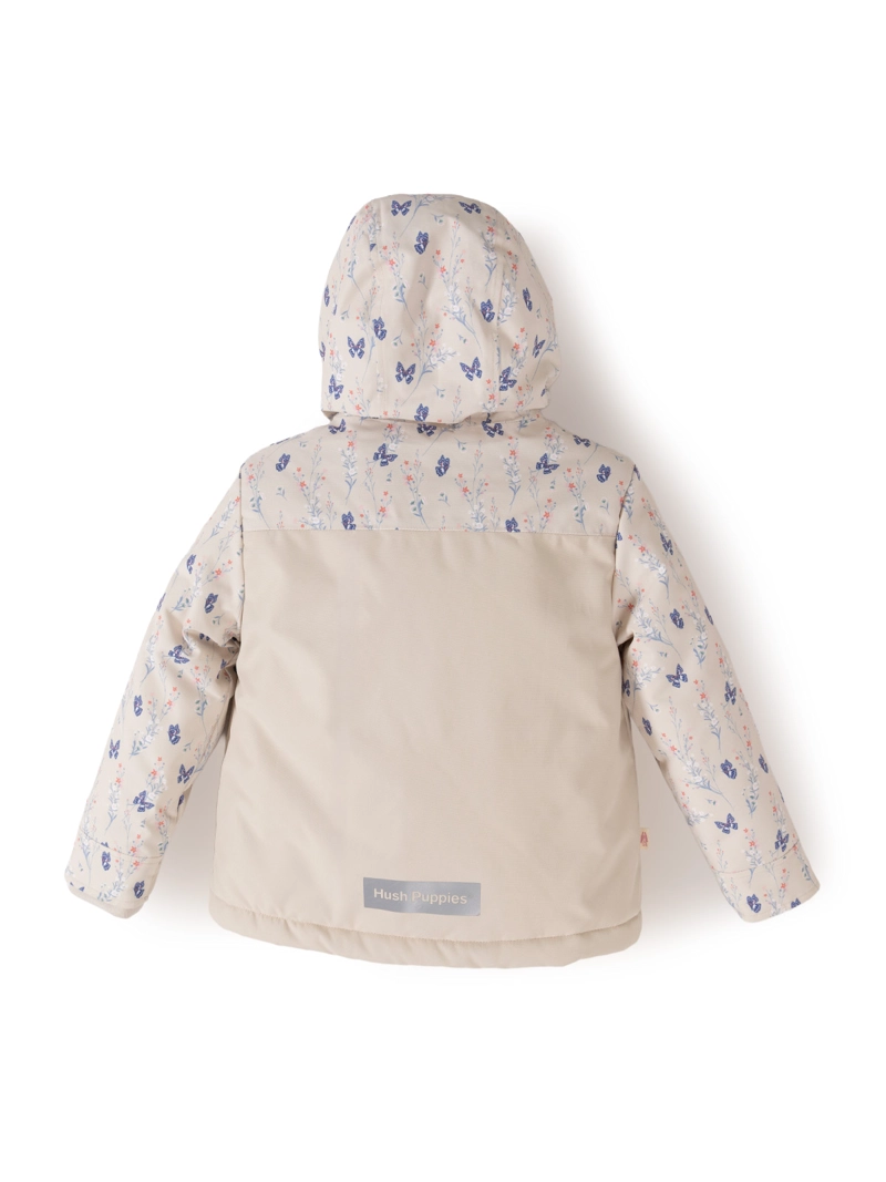 PARKA WATERPROOF SILVESTRE NIÑA BEIGE HUSH PUPPIES KIDS - 2