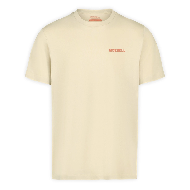 MERRELL POLERA MANGA CORTA HOMBRE TRAIL BEIGE MERRELL