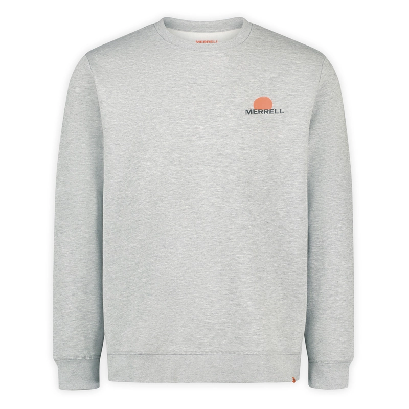 POLERON HOMBRE SUNSET VIEW GRIS MERRELL - 1