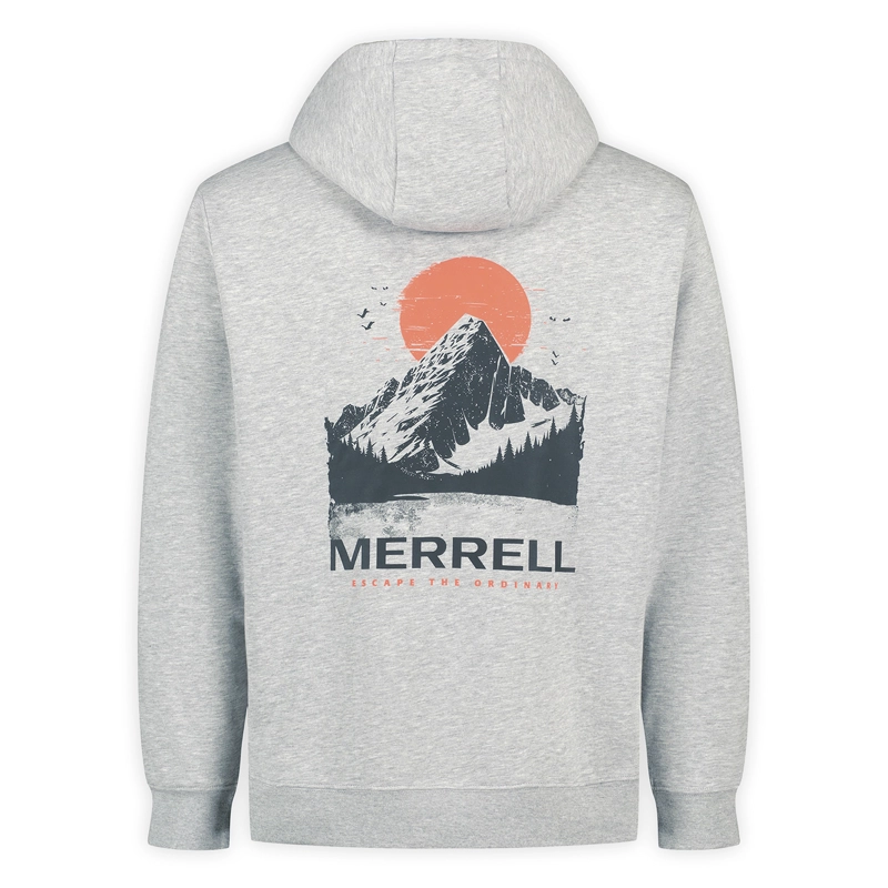POLERON HOMBRE SUNSET VIEW GRIS MERRELL - 2