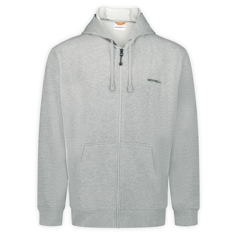 POLERON HOMBRE CARSON ZIP FRONT GRIS MERRELL - 1