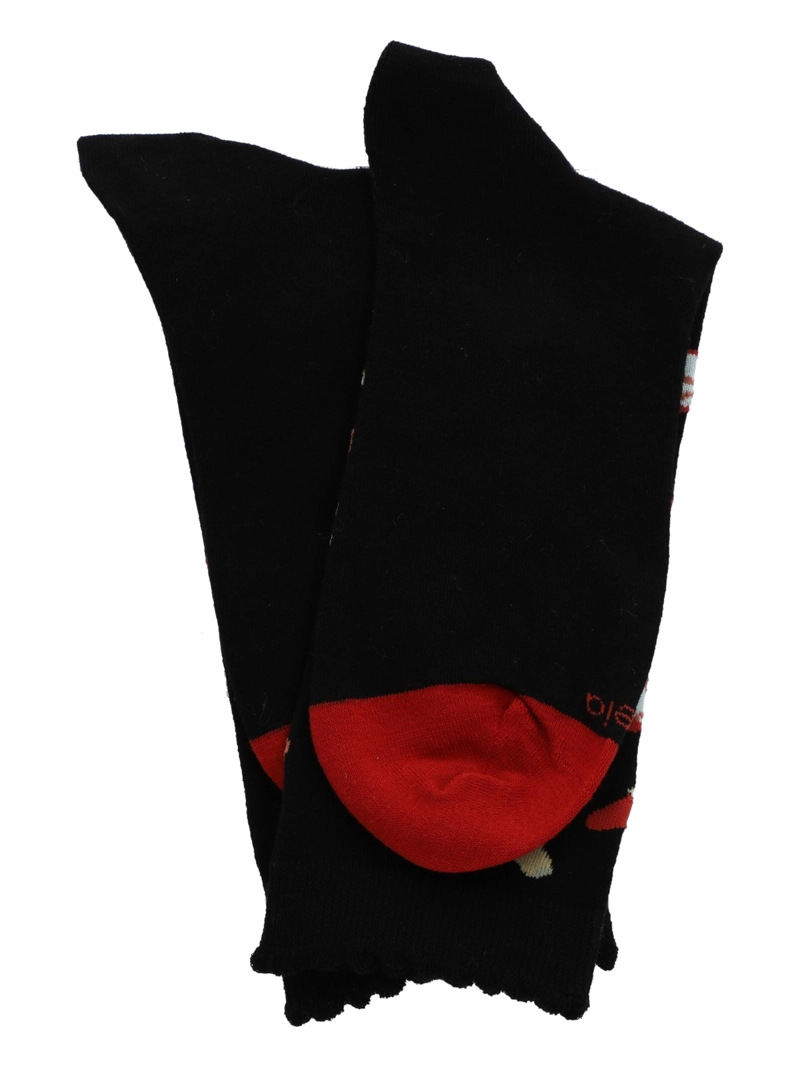 CALCETIN ALGODON MUJER C ST MAKE UP NEGRO AZALEIA - 3