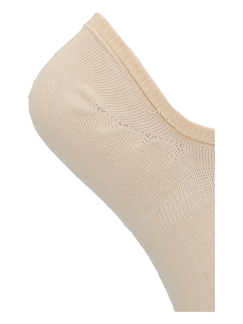 CALCETIN ALGODON MUJER INV BECOOL BEIGE/CRUDO AZALEIA - 2