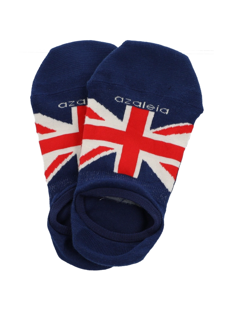 CALCETIN ALGODON MUJER INV ENGLAND AZUL AZALEIA - 3