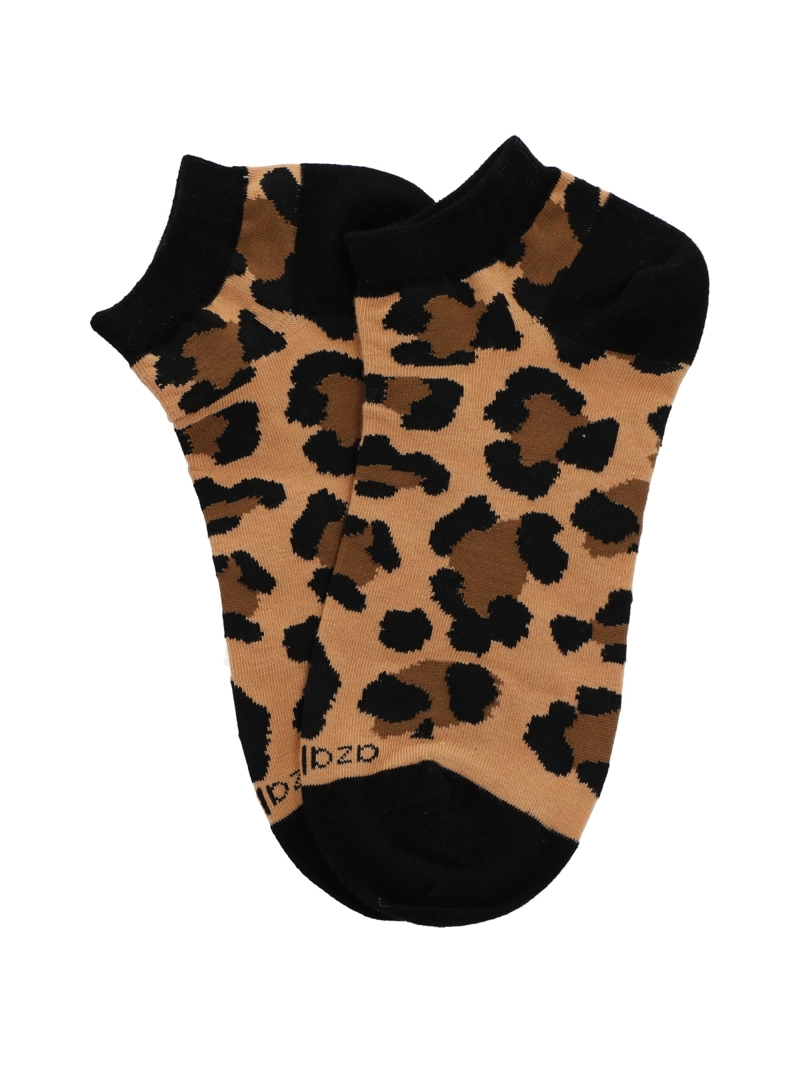 CALCETIN ALGODON MUJER PED LEOPARD MULTICOLOR AZALEIA - 3