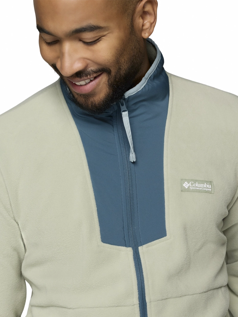 POLAR HOMBRE SEQUOIA GROVE FULL ZIP GRIS COLUMBIA - 5