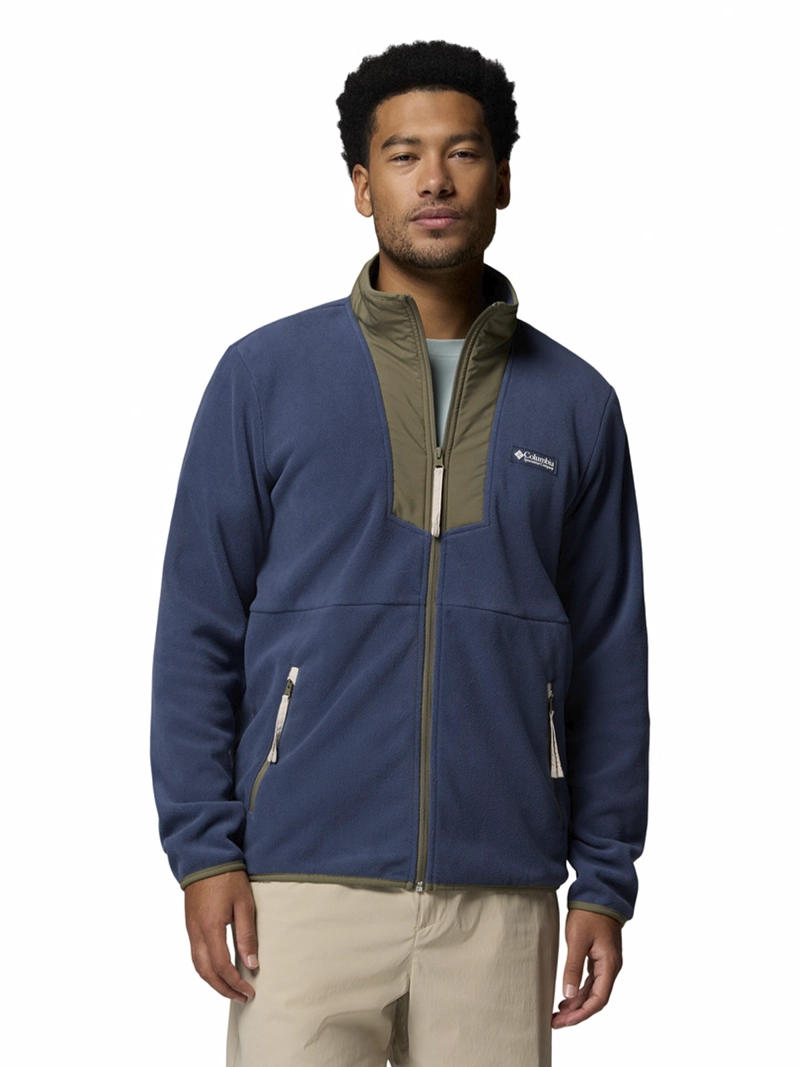 POLAR HOMBRE SEQUOIA GROVE FULL ZIP AZUL COLUMBIA - 1