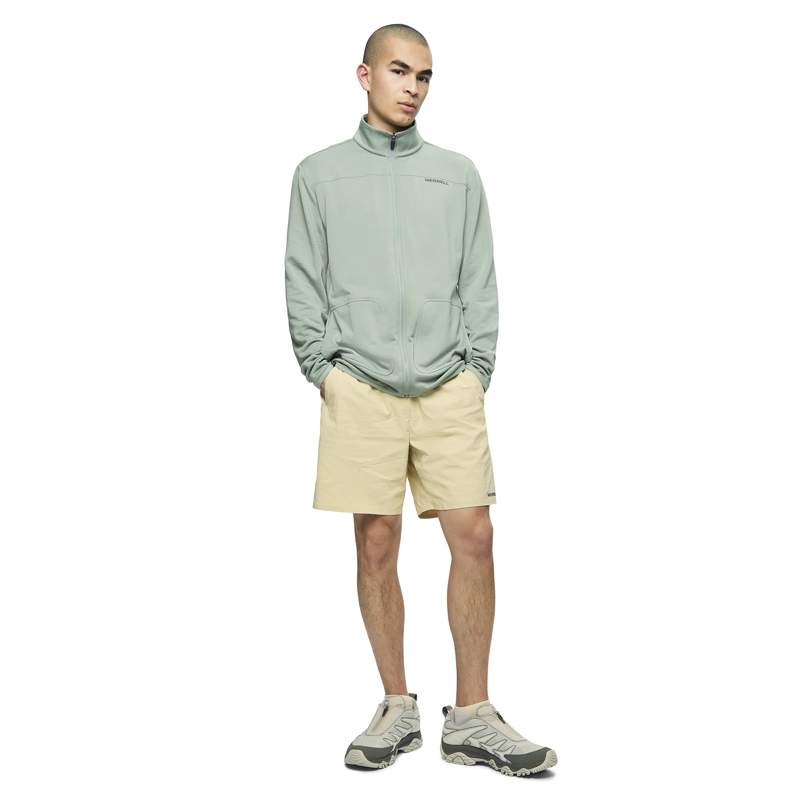 POLAR HOMBRE LAWRENCE FULL ZIP VERDE MERRELL - 5