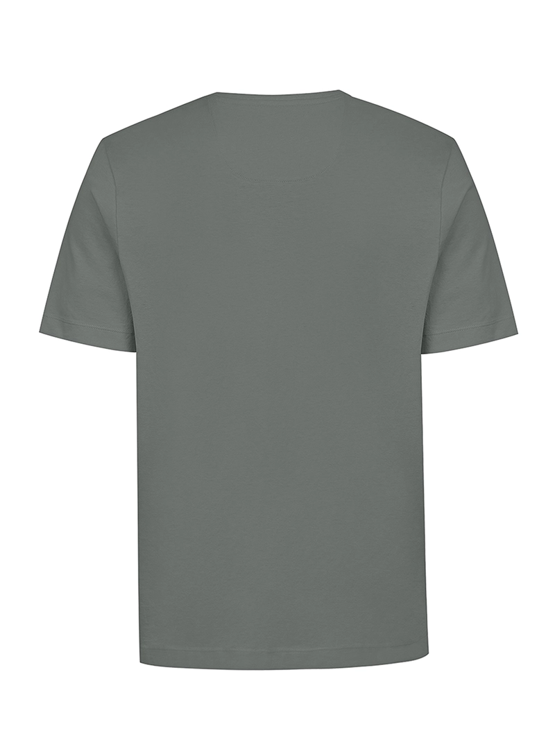 POLERA ALGODON ORGANICO HOMBRE BASICPOC GRIS ROCKFORD - 2