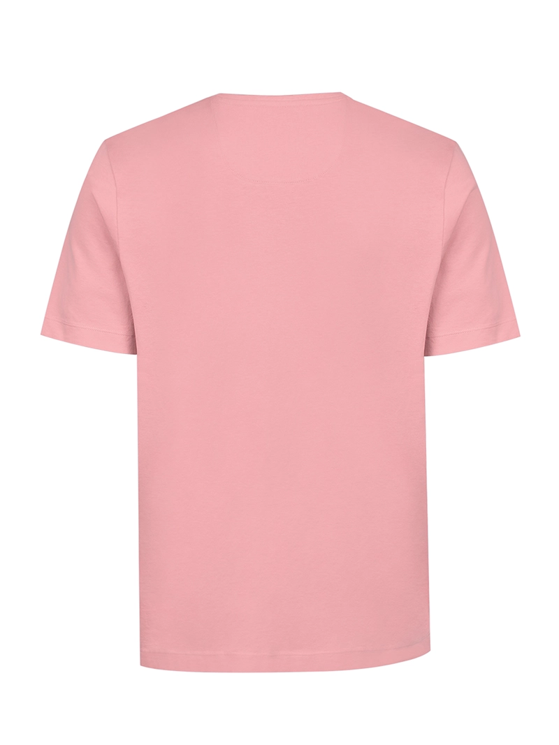 POLERA ALGODON ORGANICO HOMBRE BASICPOC ROSADO ROCKFORD - 2