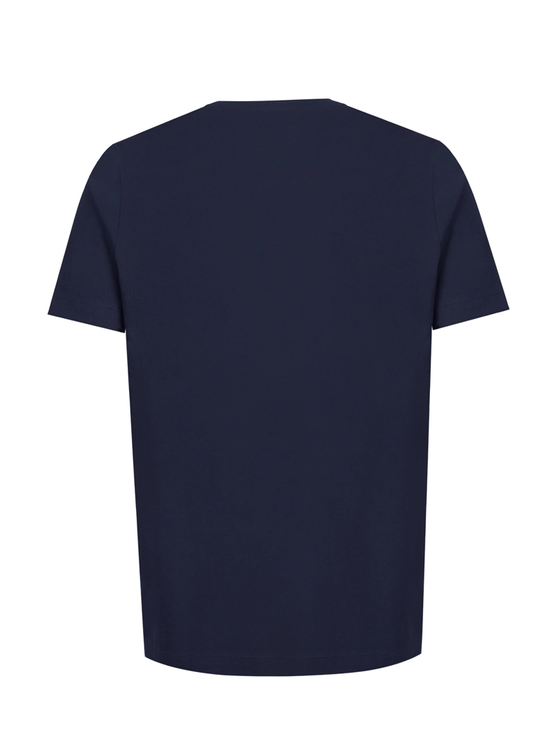 POLERA ALGODON ORGANICO HOMBRE BASIC AZUL MARINO ROCKFORD - 2