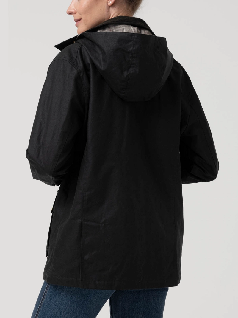 CHAQUETA WAX MUJER BAIKAL PETROLEO ROCKFORD - 6