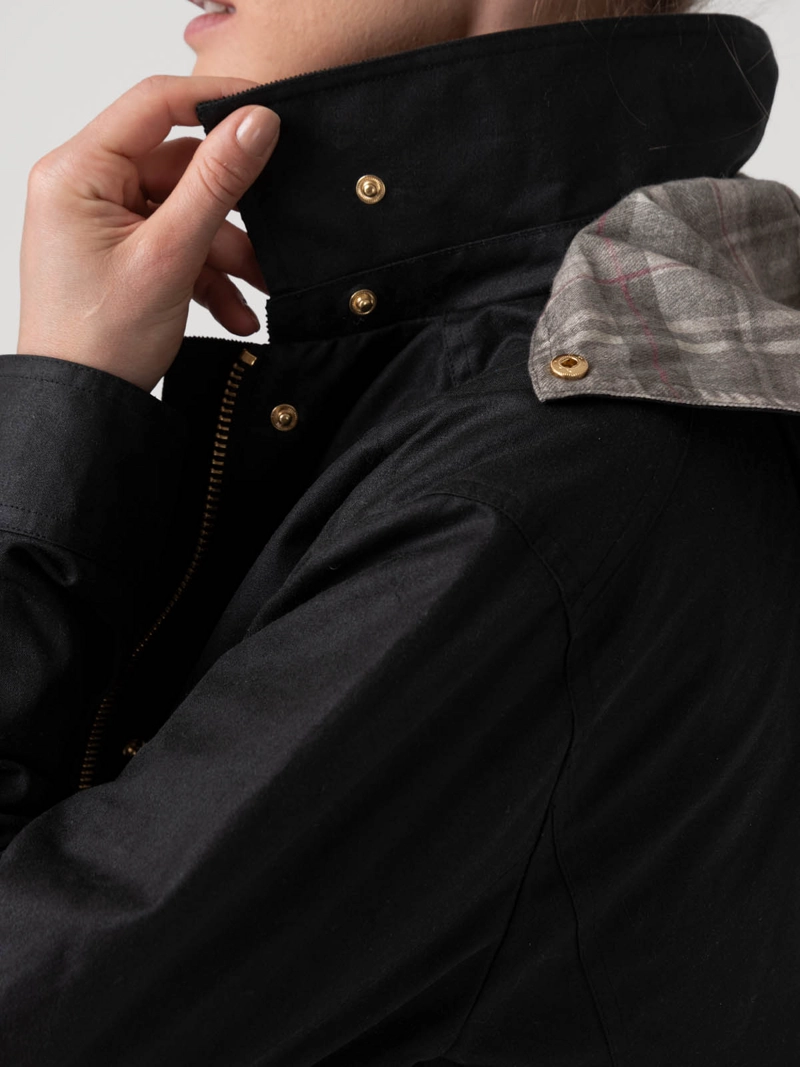 CHAQUETA WAX MUJER BAIKAL PETROLEO ROCKFORD - 8