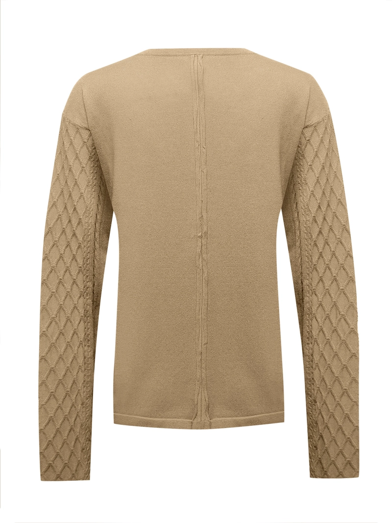 POLERA ALGODON MUJER OLMO CAFE  ROCKFORD - 2